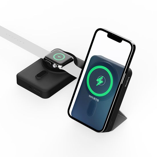 [코딩] 맥파워 맥세이프 무선 보조배터리 거치대 3in1