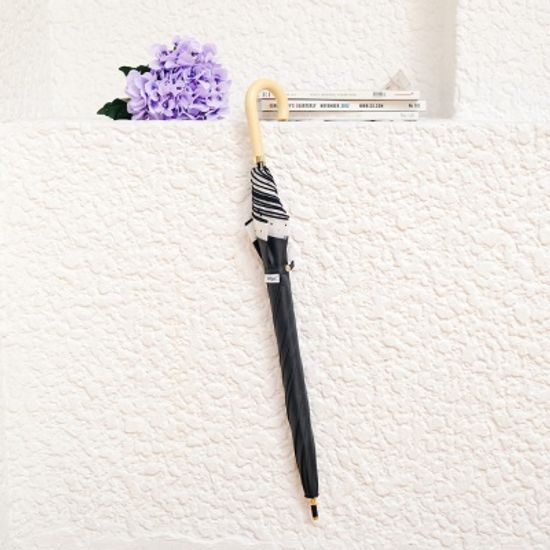 wpc양산 UV차단 암막 도트 돔형 장양산 81-140959