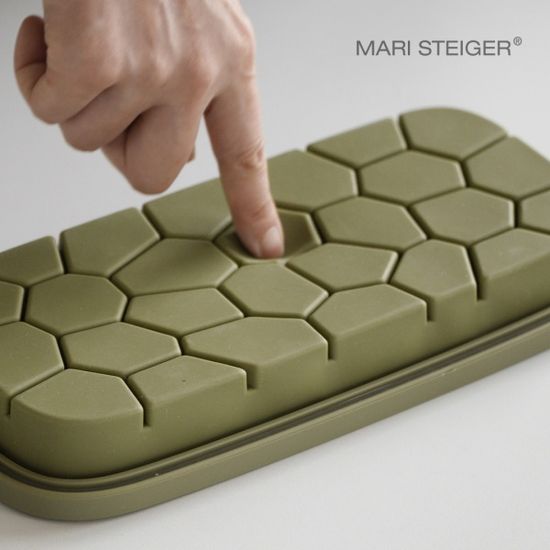 마리슈타이거 대용량 실리콘 얼음트레이 보관함 