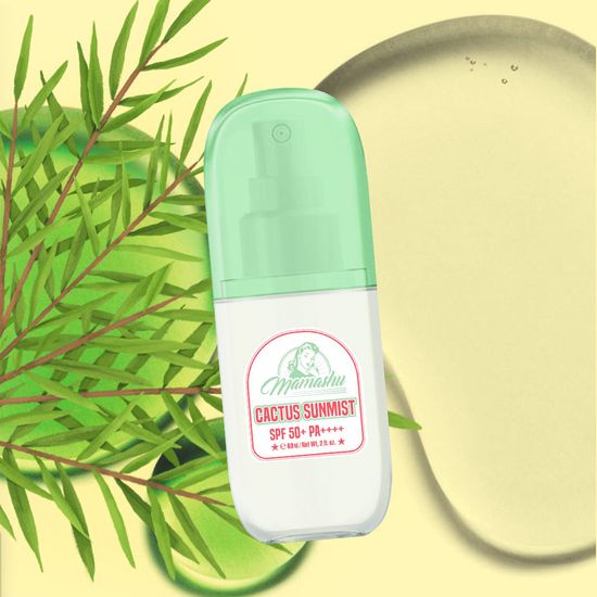 마마슈 선인장 비건 저자극 선미스트 60ml SPF50+ 