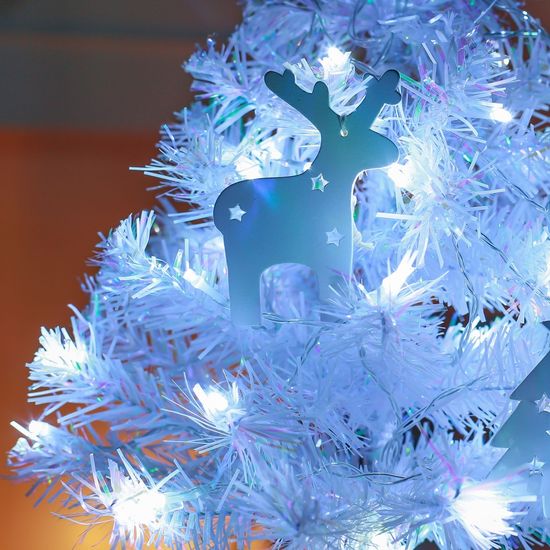 [도토로]은하수 30구 투명선 피켓 LED 백색전구(2.7m)