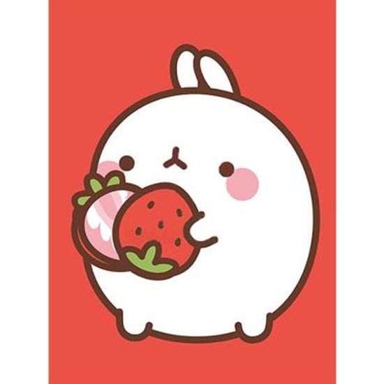 몰랑 딸기쿠키 (샤이닝) 보석십자수 액자세트 15x20