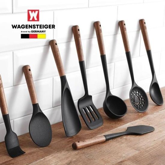 실리콘 조리도구 (블랙) 키친툴 국자 뒤집개 주걱