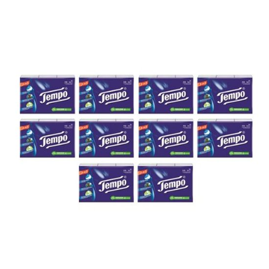 [템포] 휴대용 포켓티슈 10매*6입 (총10팩)