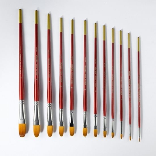 바바라 인조 아크릴붓 No.20F 낱자루 8호