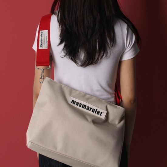 225 스트랩 커스텀 크로스백 _ Beige