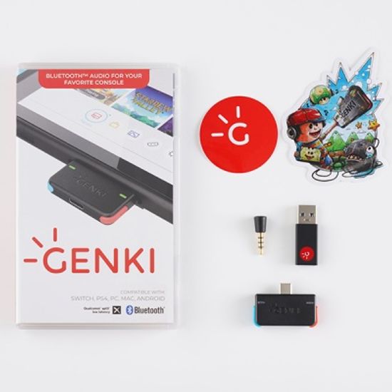 닌텐도 스위치 블루투스 리시버 동글 겐키 오디오