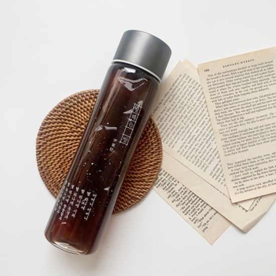 윤동주 별 헤는 밤 화이트 슬림 트라이탄 보틀 500ml