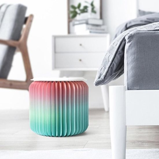 휴대용 인테리어 카페체어 종이 아코디언 의자