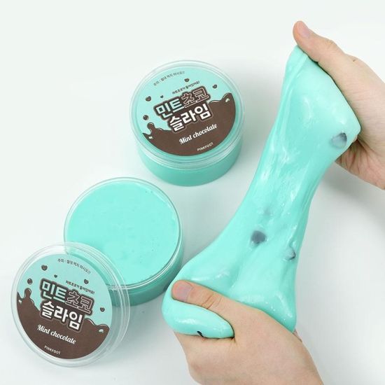 핑크풋 민트초코슬라임