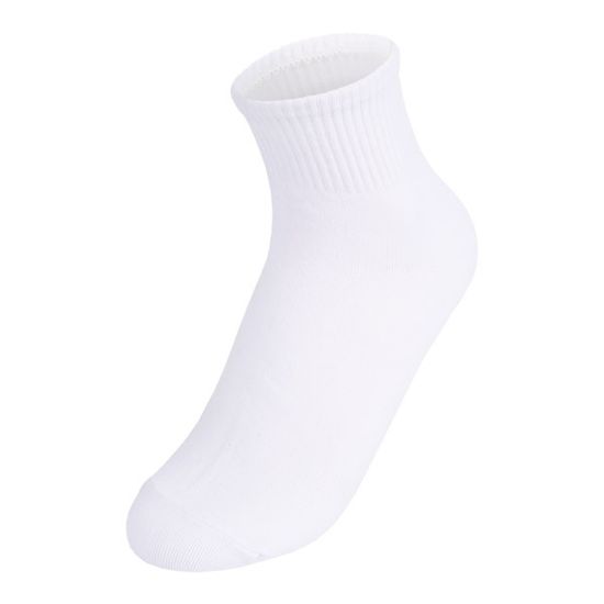 [쿠비카]무지 스포티 단목 여성양말 5족 세트 CW-S250