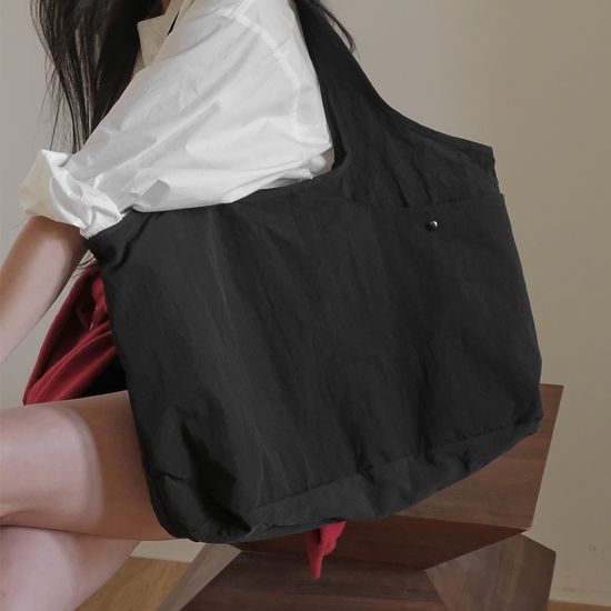 텐포켓 나일론 보부상 숄더백