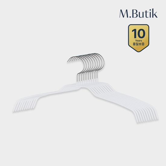 엠부띠끄 셔츠 블라우스 논슬립 옷걸이 M_38FT 10개입