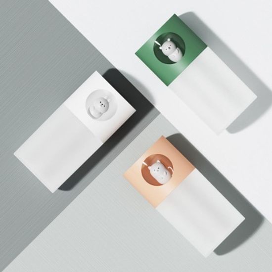 댕댕이 USB LED 라이트 미니 무드 가습기 3color