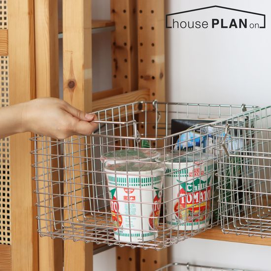 하우스플랜온 스테인리스 와이어 바스켓 4size 택