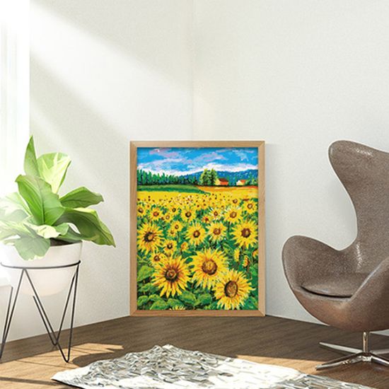DIY 명화 그림그리기 세트 40x50 한여름 해바라기