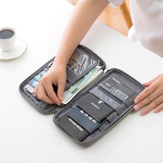 WeGO 로버 여행용 여권 카드 파우치 지갑