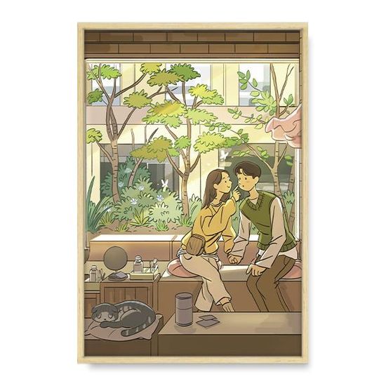 가까이 보니까 더 멋있어요, ggoruvi 작가