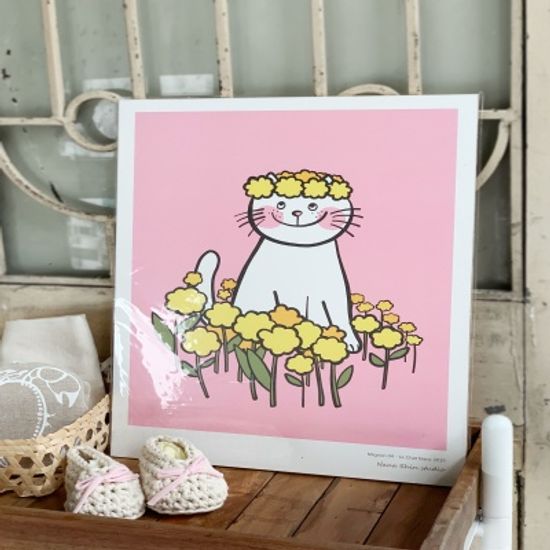 귀여운 동물 일러스트 포스터 9종 거실 아이방 그림
