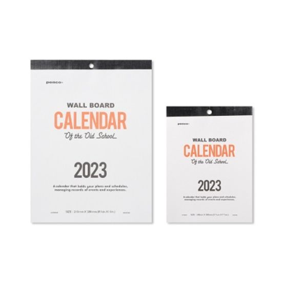 [PENCO]2023 벽걸이 캘린더 (A4 / A5)+스티커 