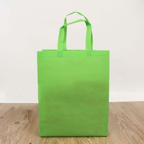 비비드 부직포 가방(그린) 질긴 부직포쇼핑백