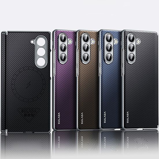 갤럭시 z폴드 6 5 4 맥세이프 카본 힌지보호 케이스