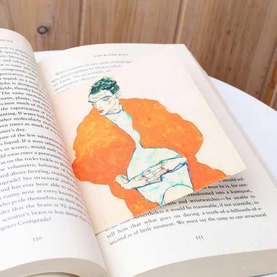 북키스 명화카드 에곤 실레 그림 감성 엽서