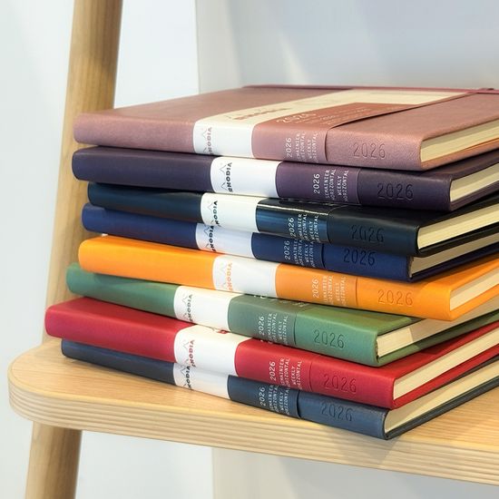 로디아 2026년 하드커버 위클리 다이어리 A5 BLUE