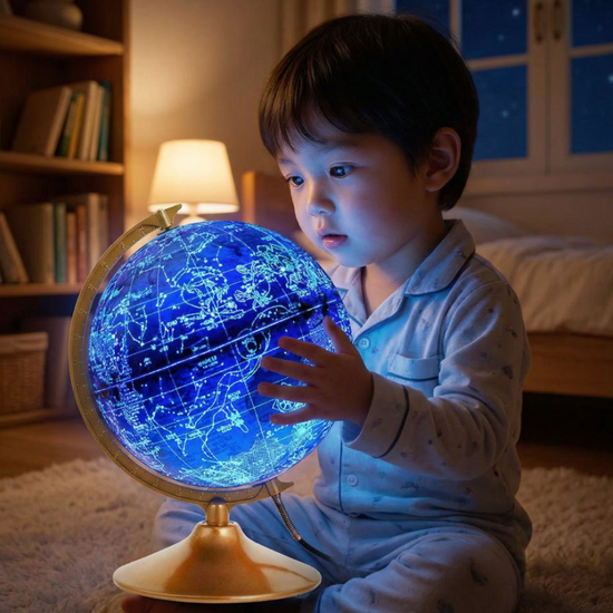 세계로 별이뜨는지구본 220-HGS-LED(지름:22cm)