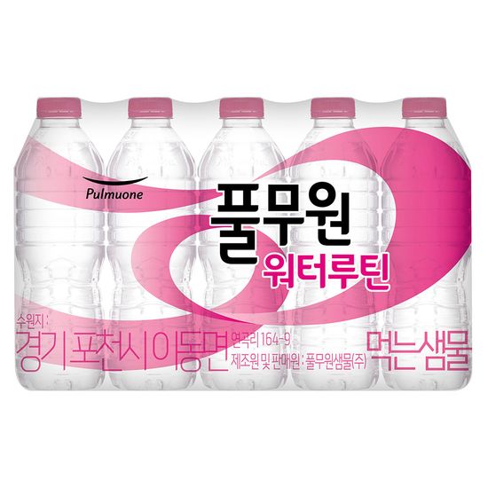 풀무원샘물 뉴 워터루틴 500ml 80병