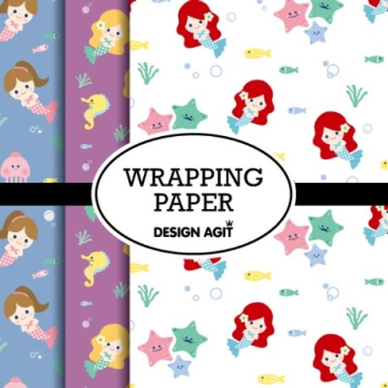 [기성]포장지인어공주