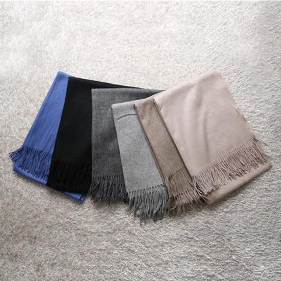 [더로라]캐시미어머플러-에딘버러성 단색 S6366