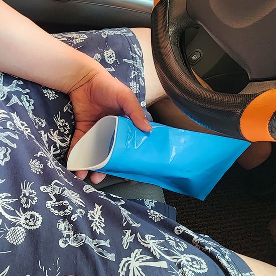 휴대용 일회용 소변봉투 1봉지(12개)(WC5BE5A)