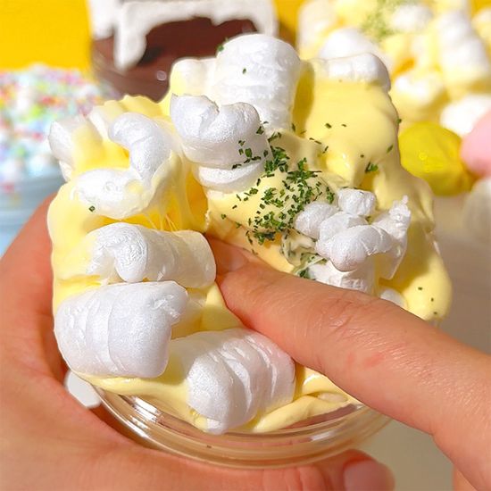 [젤시스] 에그마요 슬라임 / 완충재 부수기 슬라임