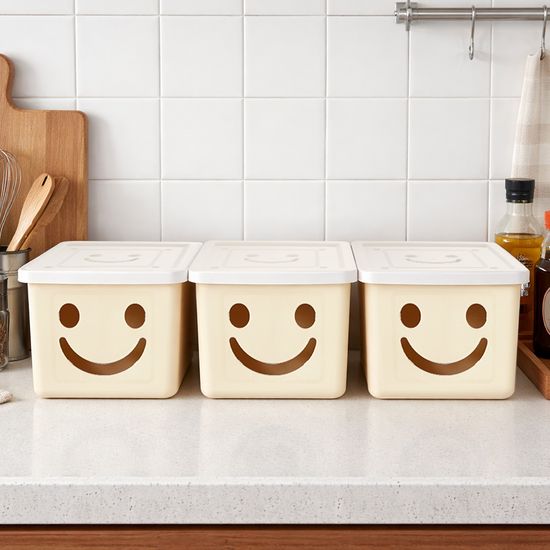 보노하우스 모던 미니 해피박스 4P 수납 정리함