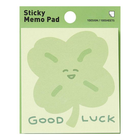 아트박스 클로버 사각 점착메모지