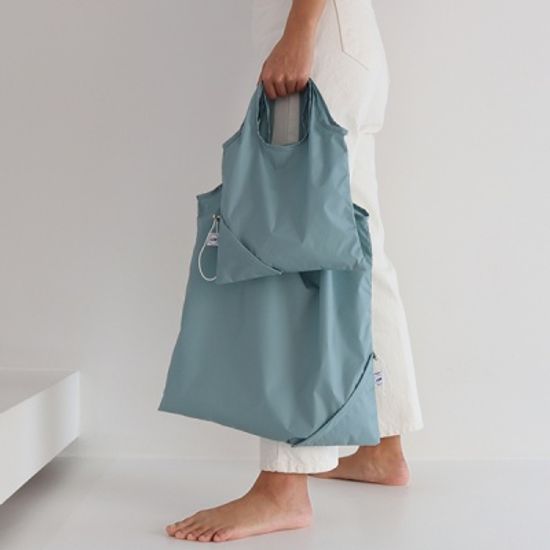 [칼라링백/파스텔스카이] 에코백/시장가방/보조가방