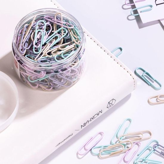 델리 파스텔 페이퍼 클립 160pcs