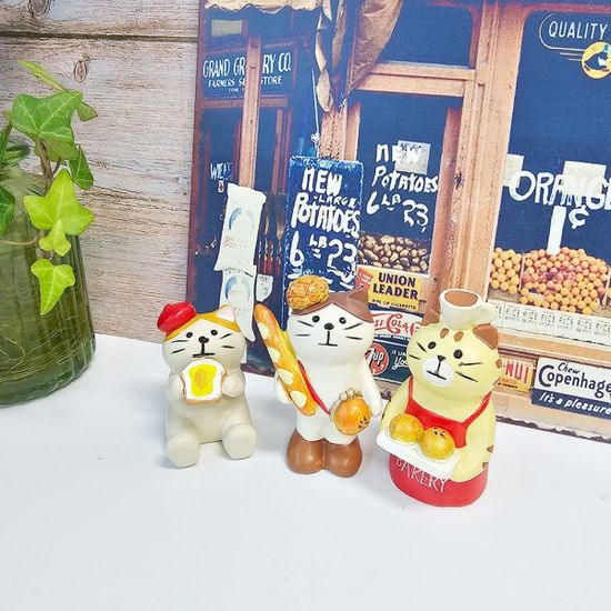 베이커리 코코 야옹이 데코 3p set