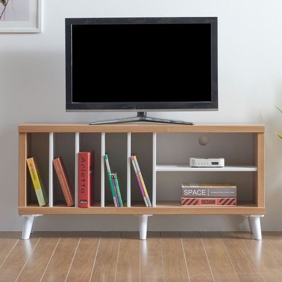 봉봉 1200 미니 TV 거실장 티비다이 장식장 (착불)