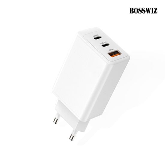 C타입 65W 3포트 멀티 고속 충전기 어댑터 BOS-65W3P
