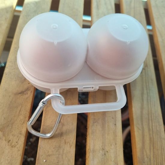 2구 휴대용 계란 보관함 에그 케이스(WFFGESW)