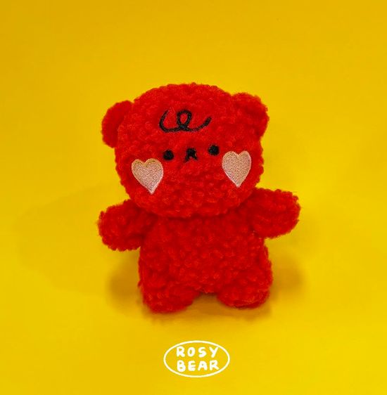 운명의 빨간 곰 귀여운 가방 키링(+단독사은품)