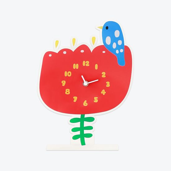 타임캐쳐 아크릴 시계 - FLOWERBIRD