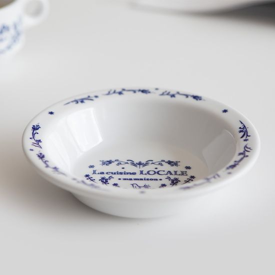 마메종 블루로즈 볼 접시 15cm 1p