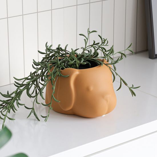 강아지 세라믹 다용도 꽂이 홀더