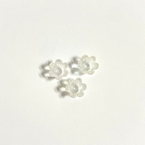 투명 은방울꽃 비즈 공예 식물 화분 끈갈피 만들기 