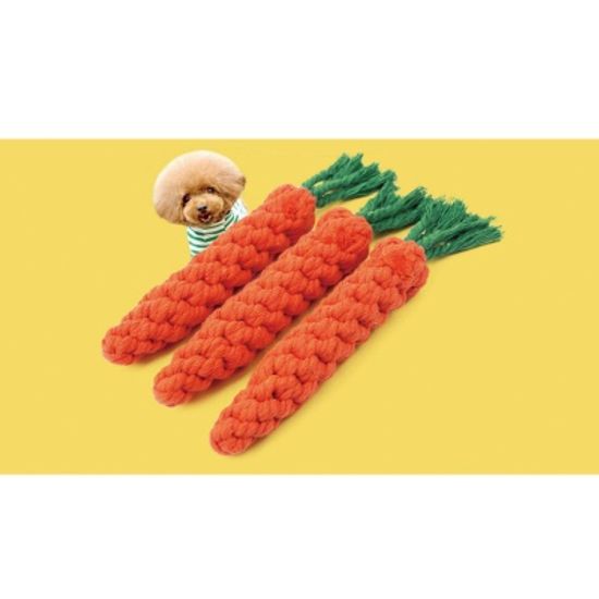 [봉봉펫닷컴] 강아지는 당근이지 애견 인형 장난감