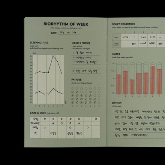 WRITE ME NOTE(노트) - biorhythm