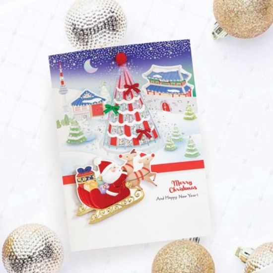 서울풍경 크리스마스카드 FS703304